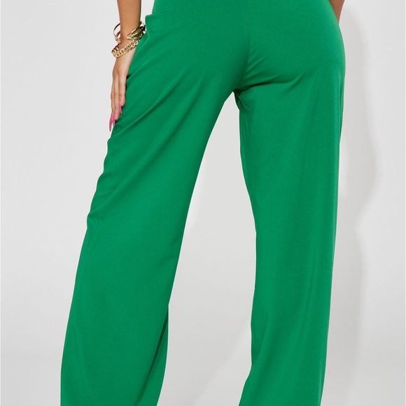 Emerald Green Women's Pants - Picture 3 of 3